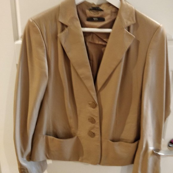 Hugo Boss Leather Jacket - Picture 1 of 5
